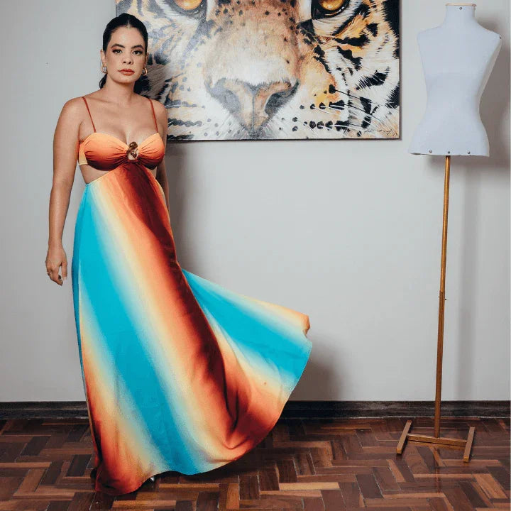 Vestido Luisa Souto Serafina. OUTLET - Tamanho P