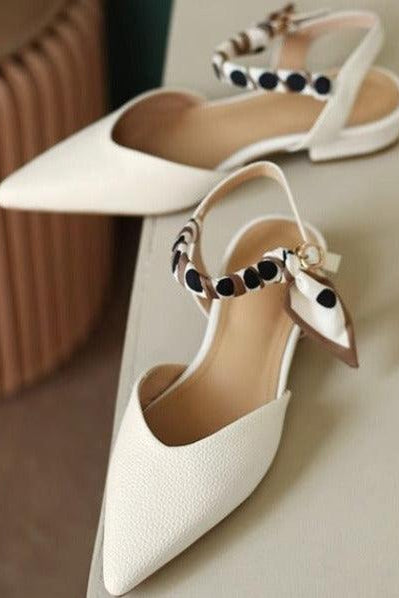 Mule de couro Lara