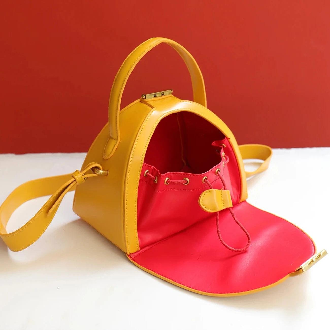 Bolsa de Couro Victoria – Design Estruturado e couro premium.