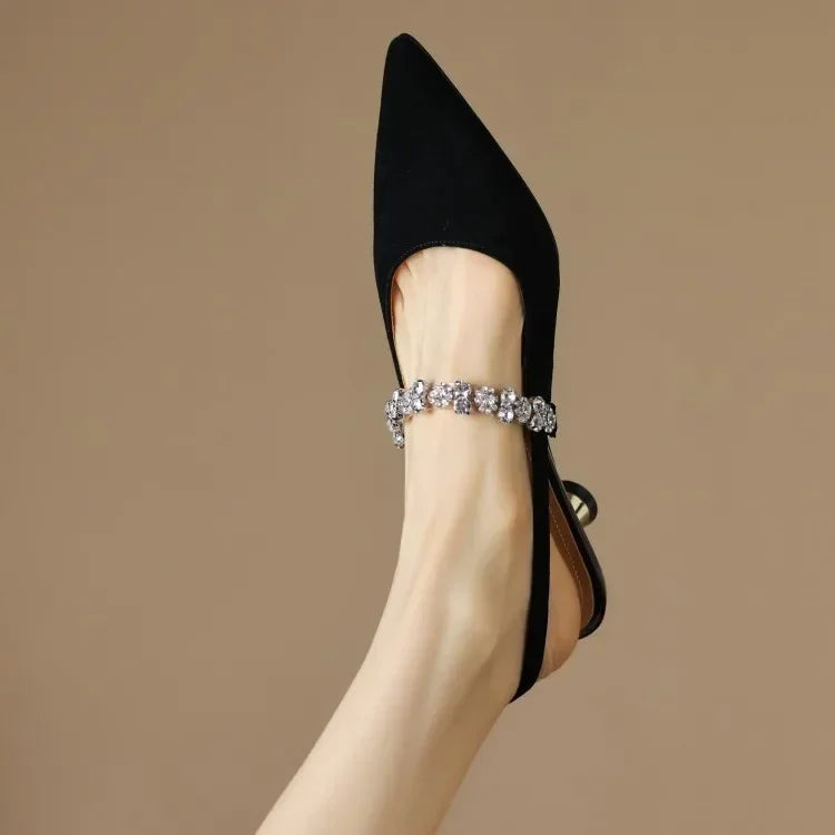 Scarpin de couro Louise