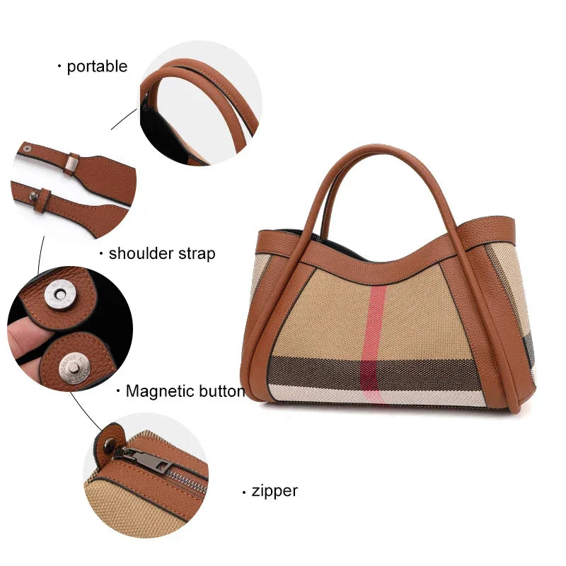 Bolsa Celinea – O requinte do tempo em couro.
