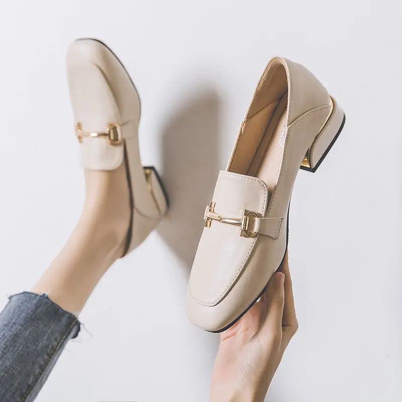 Mocassim de couro Ivana